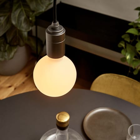 Ampoule LED E27 dimmable Globe G100 - Sphere III Ø 10  cm /  7W (= 60W) - Blanc chaud - TALA