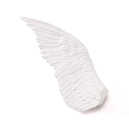 Décoration Memorabilia Mvsevm céramique blanc / Aile droite (vue de dos) - H 80 cm - Seletti