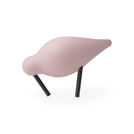 Décoration Oiseau Shorebird S bois rose / L 11,5 cm x 7,5 cm - Normann Copenhagen