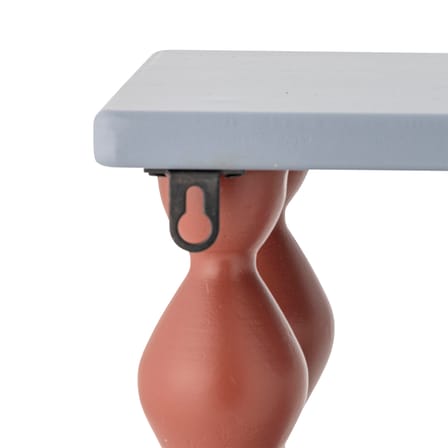 Etagère murale Bibiola bois bleu / L 80 x H 26 cm - Bloomingville