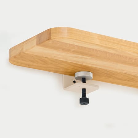 Fixation murale Bracket métal beige - TIPTOE