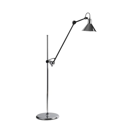 Lampadaire N°215 noir métal / H 120 à 181 cm - Lampe Gras - DCW éditions