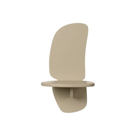 Mensola a muro Pilu legno beige / L 22 x H 40 cm - Ferm Living