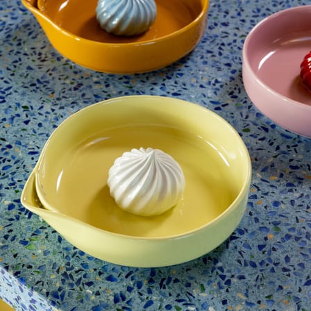 Presse-agrumes Pudding céramique  - & klevering