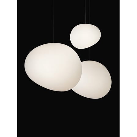 Suspension d'extérieur Gregg Media plastique blanc / L 31 cm - Ludovica+Roberto Palomba, 2008 - Foscarini