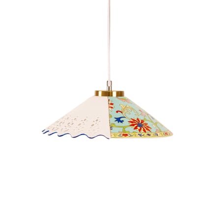 Suspension Hybrid - Verpira céramique multicolore / Ø 35 cm - Seletti
