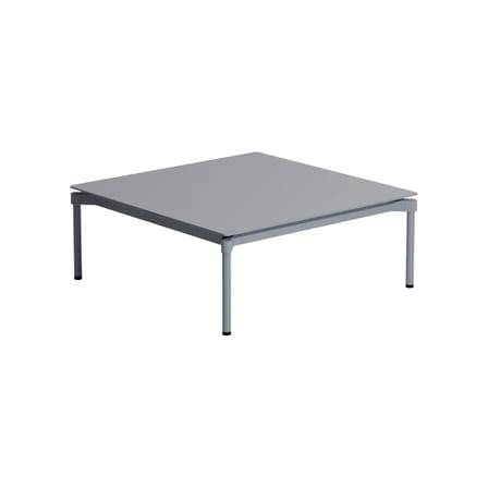 Table basse Fromme métal gris / Aluminium - 70 x 70 x H 35 cm - Petite Friture