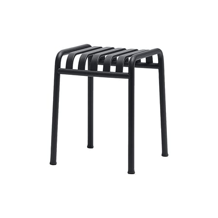 Tabouret Palissade métal gris noir / H 45 cm  - Bouroullec, 2016 - Hay
