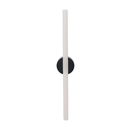 Applique salle de bains Kilter Long LED verre blanc / H 64 cm - Orientable - TALA