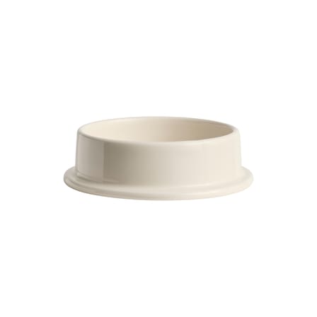 Bougeoir Column céramique blanc / Pour bougie bloc - Ø 12,8 cm - Hay