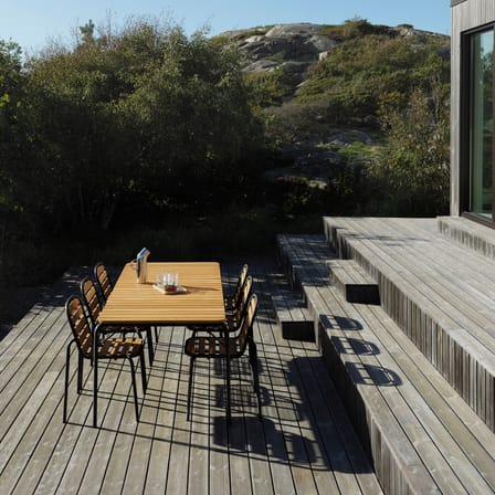 Chaise empilable Vig Wood bois naturel - Normann Copenhagen