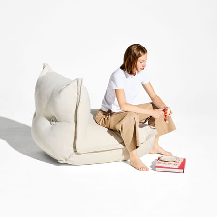 Chauffeuse The BonBaron Slim / INDOOR - Tissu bouclé recyclé - Fatboy