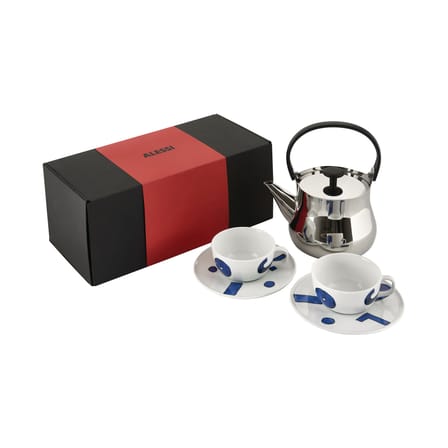 Coffret Alessi & Tea / Bouilloire & 2 tasses - Alessi