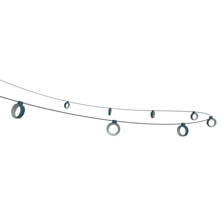 Hoopik LED Outdoor luminous garland plastic material blue LED / Outside - 12 metres / Bluetooth - Fermob