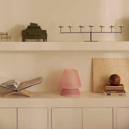 Lampe de table / H 27,5 cm - Fibre de verre - HK LIVING