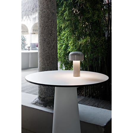 Lampe sans fil rechargeable Bellhop plastique rouge - Flos
