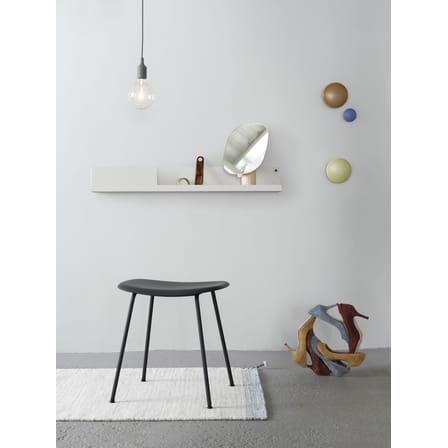 Patère The Dots Wood Medium / Bois - Ø 13 cm - Muuto