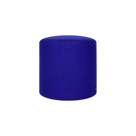 Pouf Folk Grand tessuto blu / Ø 40 x H 40 cm - NOO.MA