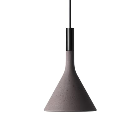 Suspension Mini Aplomb / Ciment - Ø 11,5 x H 21 cm - Foscarini