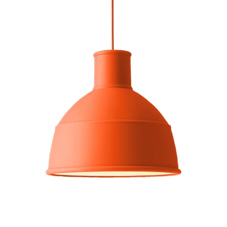 Suspension Unfold orange / Silicone - Ø 32,5 x H 29,5 cm - Muuto