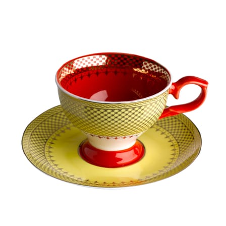 Set de 4 tasses à espresso + soucoupes Grandma - Pols Potten