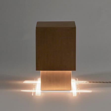 Tischleuchte Illumina 01 keramik braun - Serax
