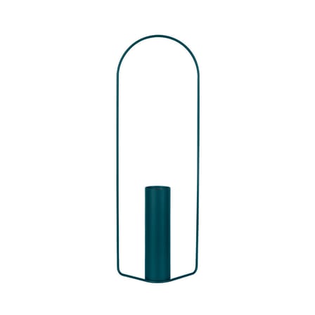 Vase Itac metall blau / Zylindrisch - L 26 x H 76 cm - Fermob