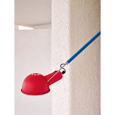 Applique avec prise 265 métal multicolore / L 205 cm - Modèle de 1973 - Flos