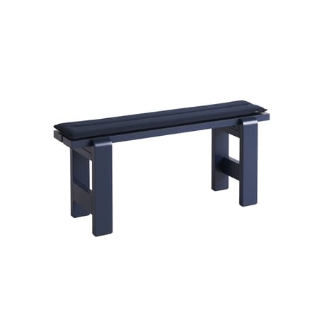 Banc Weekday bois bleu / L 111 cm - Hay