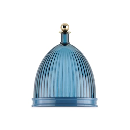 Centre de table La Coupole bleu / Ø 24 cm x H 30,5 cm - Kartell