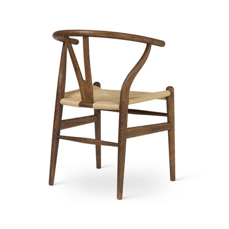 Chaise CH24 - Wishbone Chair bois naturel / Hans J. Wegner, 1950 - Corde de papier - CARL HANSEN & SON