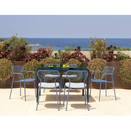 Chaise empilable Apero métal - Emu