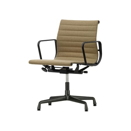 Fauteuil pivotant Aluminium Chair EA 132 tissu beige / Eames, 1958 - Vitra