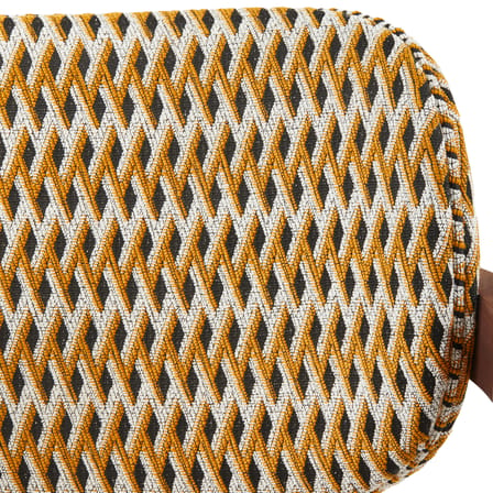 Fauteuil rembourré Henry tissu jaune - Pols Potten