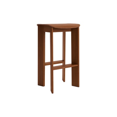 Chisel 30 High High stool wood brown / H 75 cm - Hay