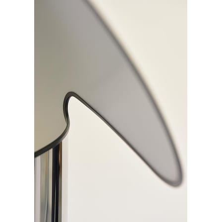 Lampadaire Chiara gris métal / Ø 72 x H 145 cm / Réédition 1969 - Flos