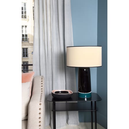 Lampe de table Sicilia Large céramique bleu / H 60 cm - Maison Sarah Lavoine
