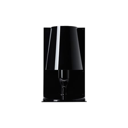 Lampe de table Take plastique noir / Polycarbonate 2.0 - Ferruccio Laviani, 2003 - Kartell
