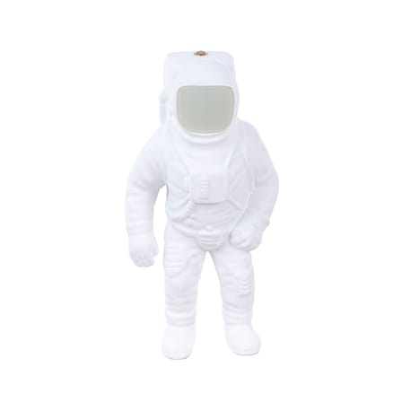 Lampe sans fil rechargeable Flashing Starman LED plastique blanc / Résine / H 33 cm - Diesel living with Seletti