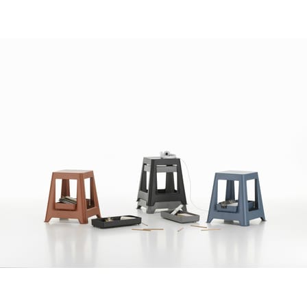 Plateau Chap Tray RE plastique noir / 41,5 x 20 cm - Polyamide recyclé - Vitra