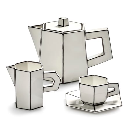 Pot à lait Carte Blanche céramique blanc - Serax