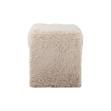 Pouf Bobbie / L 70 cm - Fourrure - Bloomingville