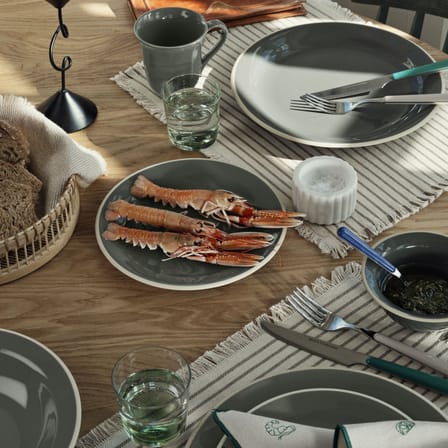 Set de couverts Marstal métal multicolore / 8 pièces (2 personnes) - BROSTE COPENHAGEN
