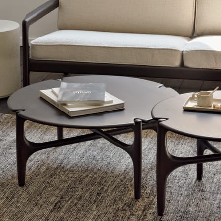 Table basse PI bois marron / Ø 80 x H 35 cm - Ethnicraft