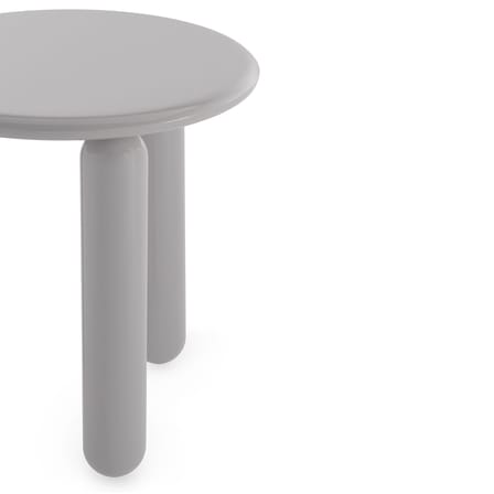 Table basse Undique Mas bois gris / Ø 48 x H 51 cm - Patricia Urquiola, 2023 - Kartell