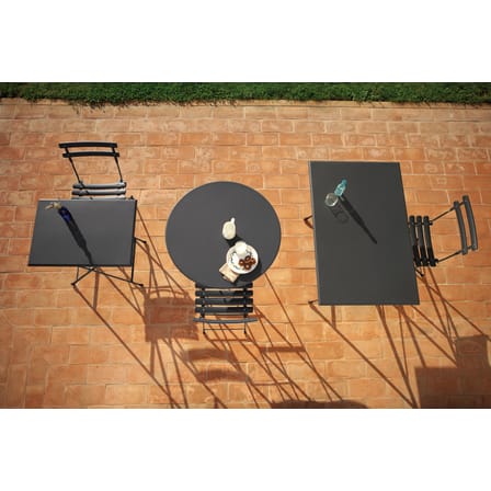 Table pliante Arc en Ciel métal  / 110 x 70 cm - Emu
