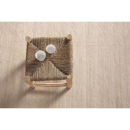 Tapis Natural Nomad  beige en laine afghane - 170 x 240 cm - Nanimarquina