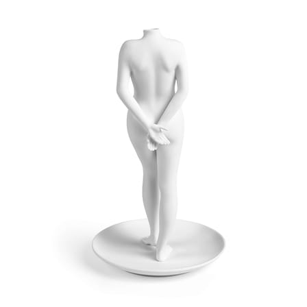 Vase LaTimida céramique blanc / Vide-poches - Fait main - Seletti