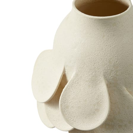 Vase Quillie medium céramique beige / Ø 25 x H 45 cm - Pols Potten