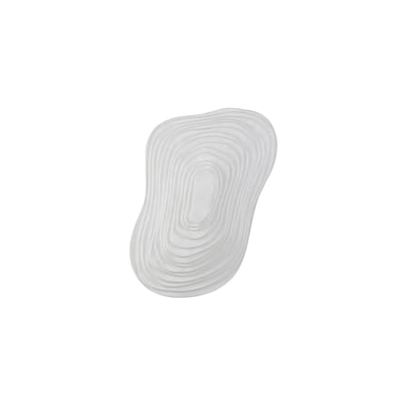 Applique Nebulis Small tissu blanc / 58 x 42 cm - Soie intissée / Seconde vie - Forestier